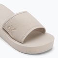 Dámské nazouváky Calvin Klein YW0YW01725 Beach Wedge Slide Canvas eggshell 7