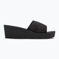 Dámské nazouváky Calvin Klein YW0YW01725 Beach Wedge Slide Canvas triple black 2