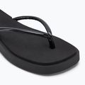 Dámské žabky Calvin Klein YW0YW01716 Sq Low Wedge Sandal Stitch triple black 7