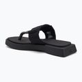 Dámské žabky Calvin Klein YW0YW01717 Sq Low Wedge Sandal Rope triple black 3