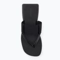 Dámské žabky Calvin Klein YW0YW01717 Sq Low Wedge Sandal Rope triple black 5
