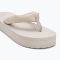 Dámské žabky Calvin Klein YW0YW01723 Beach Sandal Flatform Ttxr Satin triple eggshell 7