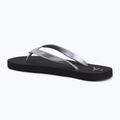 Dámské žabky Calvin Klein YW0YW01719 Beach Sandal Monologo Tpu black/silver 2