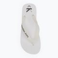 Dámské žabky Calvin Klein YW0YW01830 Beach Sandal Flatform Tpu bright white/black 5