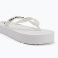 Dámské žabky Calvin Klein YW0YW01830 Beach Sandal Flatform Tpu bright white/black 7