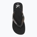 Dámské žabky Calvin Klein YW0YW01830 Beach Sandal Flatform Tpu black/bright white 5
