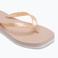 Dámské žabky Calvin Klein YW0YW01720 Thong+ Tpu Metallic whisper pink/bright white 7