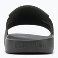 Pánské žabky Calvin Klein HM0HM01752 Pool Slide Double T dark olive 6
