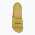 Pánské nazouváky Calvin Klein HM0HM00455 Pool Slide Rubber avocado oil 5