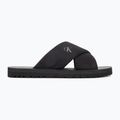 Pánské žabky Calvin Klein YM0YM01223 Cross Sandal Crxs Tx triple black 2