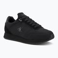 Pánské boty Calvin Klein YM0YM01217 Runner Sock Laceup Mg Canvas triple black
