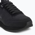 Pánské boty Calvin Klein YM0YM01217 Runner Sock Laceup Mg Canvas triple black 7