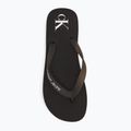 Pánské žabky Calvin Klein YM0YM01267 Beach Sandal Transparent Tpu black/bright white 5