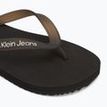 Pánské žabky Calvin Klein YM0YM01267 Beach Sandal Transparent Tpu black/bright white 7