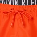 Pánské plavecké šortky Calvin Klein KM0KM01093 Intense Power Medium Double WB flamingo chili 3