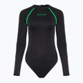 Dámské jednodílné plavky Calvin Klein KW0KW02790 Intense Power Move Rashguard One Piece pvh black