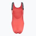 Dámské jednodílné plavky Calvin Klein KW0KW02754 Intense Power Rib Scoop Back One Piece-RP dazzling coral 2