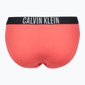 Spodní díl plavek Calvin Klein KW0KW02752 Intense Power Rib Bikini dazzlink coral 2