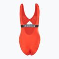 Dámské plavky  Calvin Klein KW0KW02746 Intense Power One Piece Fashion Fit flaming chili 2