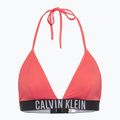 Horní díl plavek Calvin Klein KW0KW02750 Intense Power Rib Triangle-RP dazzling coral