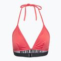 Horní díl plavek Calvin Klein KW0KW02750 Intense Power Rib Triangle-RP dazzling coral 2