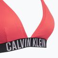 Horní díl plavek Calvin Klein KW0KW02750 Intense Power Rib Triangle-RP dazzling coral 3