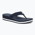 Dámské žabky Tommy Hilfiger Crochet Mid Beach Sandal space blue
