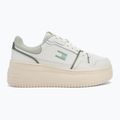 Dámské boty Tommy Jeans Retro Basket Flatform ecru/misty sage 2