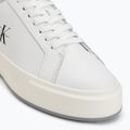 Dámské boty Calvin Klein YW0YW01945 Basket Cups Laceup Leather bright white/black 7