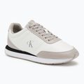 Dámské tenisky Calvin Klein YW0YW01942 Retro Runner Lace Up Leather MG bright white/chateau