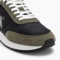 Pánské tenisky Calvin Klein YM0YM01361 Retro Runner Essential MIX MAT black/capers/bright white 7
