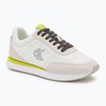 Dámské tenisky Calvin Klein YW0YW01990 Retro Runner Lace Up Nylon MG white/evening primrose/lily white