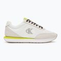 Dámské tenisky Calvin Klein YW0YW01990 Retro Runner Lace Up Nylon MG white/evening primrose/lily white 2