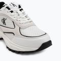 Dámské boty Calvin Klein YW0YW02009 Hike Runner Mesh Mix MET MG bright white/black 7