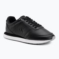 Dámské boty Calvin Klein YW0YW01942 Retro Runner Lace Up Leather MG black/formal gray