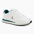 Pánské boty Calvin Klein YM0YM01355 Retro Runner Essential Leather bright white/galapagos