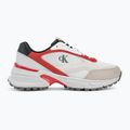Pánské boty Calvin Klein YM0YM01379 Hike Runner Mesh MIX bright white/grey/flame scarlet 2