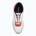 Pánské boty Calvin Klein YM0YM01379 Hike Runner Mesh MIX bright white/grey/flame scarlet 5