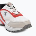 Pánské boty Calvin Klein YM0YM01379 Hike Runner Mesh MIX bright white/grey/flame scarlet 7
