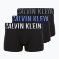 Boxerky Calvin Klein 000NB3608A Trunk 3 páry black bodies/turbulence/white/iridescent