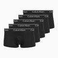 Boxerky Calvin Klein LV00NB4412 Low Rise Trunk 5 párů black