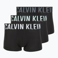 Pánské boxerky Calvin Klein 000NB3608A Trunk 3 páry Black bodies/white/aerial/turbulence