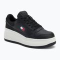 Dámské boty Tommy Jeans Retro Basket Flatform black