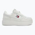 Dámské boty Tommy Jeans Retro Basket Flatform ecru 2