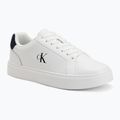 Pánské boty Calvin Klein YM0YM01435 Classic Cupsole Laceup Leather bright white/navy