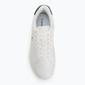 Pánské boty Calvin Klein YM0YM01435 Classic Cupsole Laceup Leather bright white/navy 5