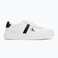 Pánské boty Calvin Klein HM0HM02237 Classic Cups Lace Leather EMB Tongue bright white/black 2