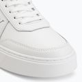 Pánské boty Calvin Klein HM0HM02237 Classic Cups Lace Leather EMB Tongue bright white/black 7