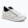 Dámské boty Calvin Klein HW0HW02994 Retro Runner Sock Patch Leather bright white/black