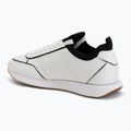 Dámské boty Calvin Klein HW0HW02994 Retro Runner Sock Patch Leather bright white/black 3